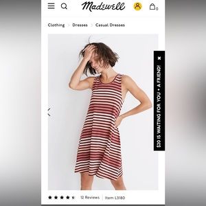 Highpoint Tank Dress by Madewell